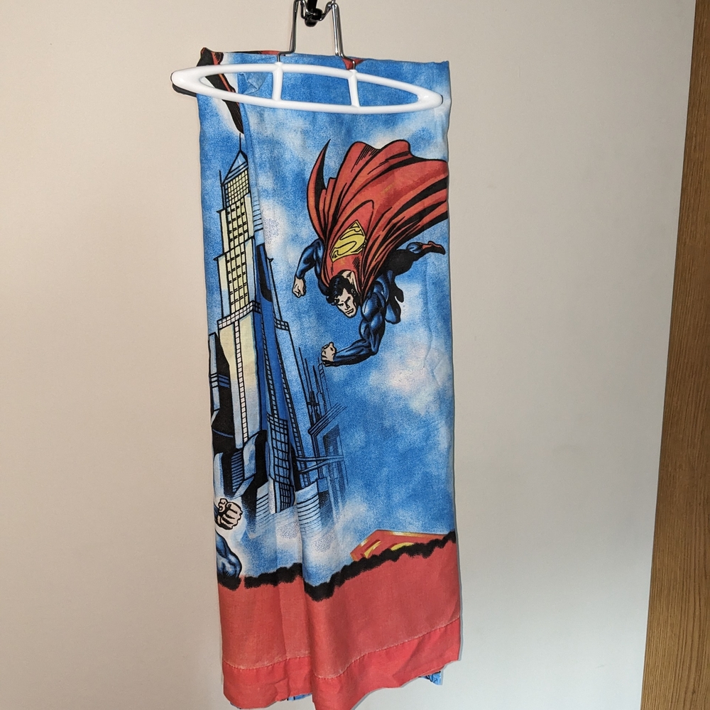 Heroic Blue and Red Maxi Skirt
